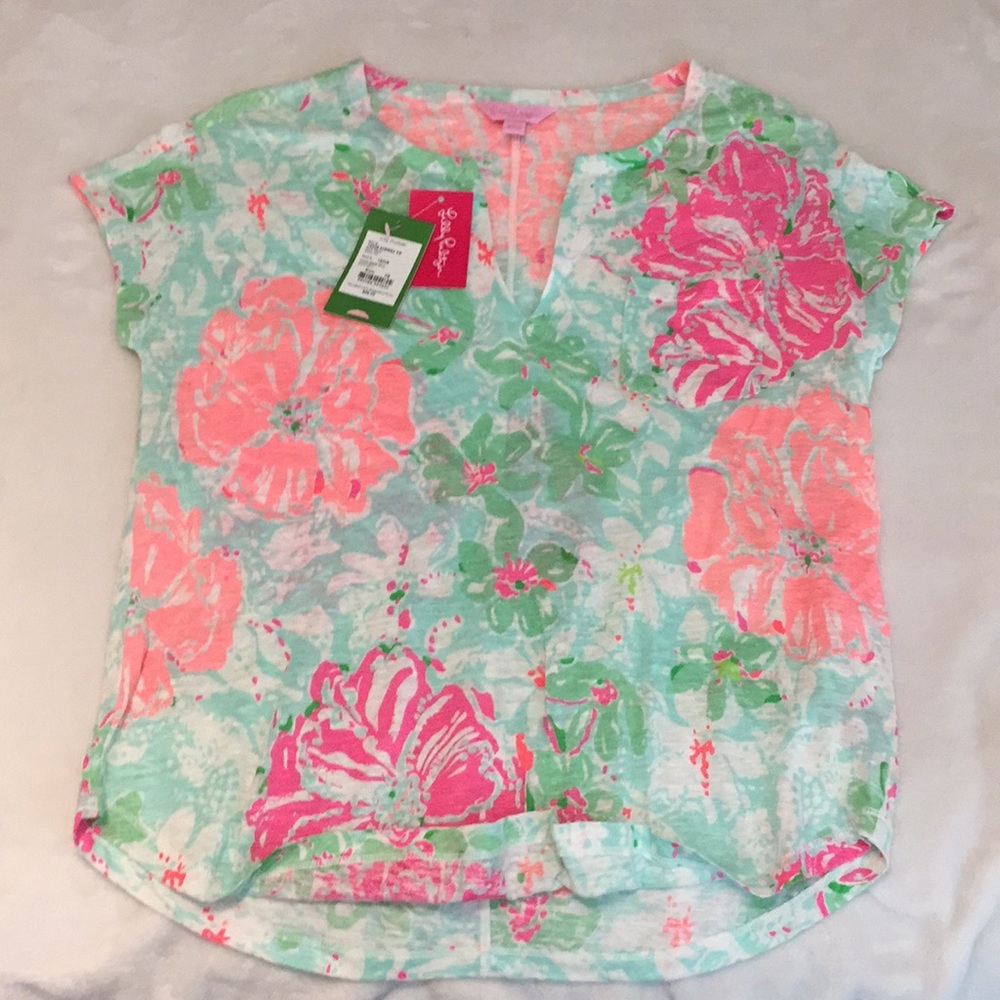 Lilly Pulitzer Duval top XS